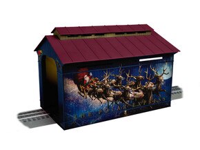 THE POLAR EXPRESS™ Illuminated Covered Bridge